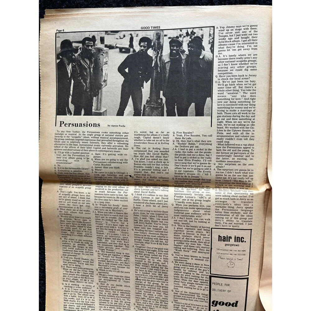 1970s High Times Underground Newspaper, Black Panther Party, Vintage Antique Co